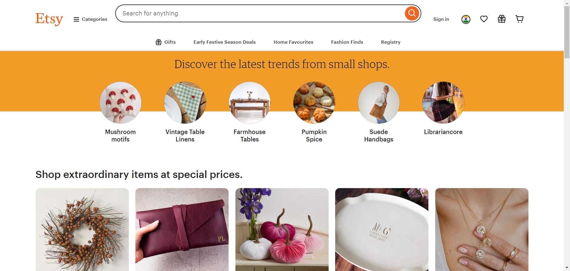 Etsy-India