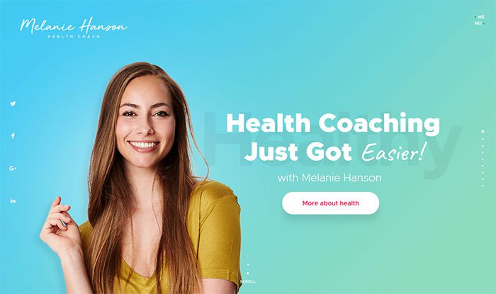 Health Coach Lifestyle Inspiration WordPress Theme