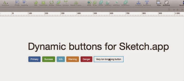 Sketch Dynamic Button