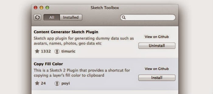 Sketch Toolbox plugin