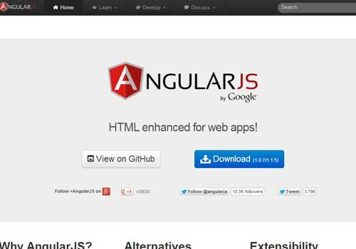 AngularJS ~ 43 Useful and Time Saving Web Development Kits and Frameworks