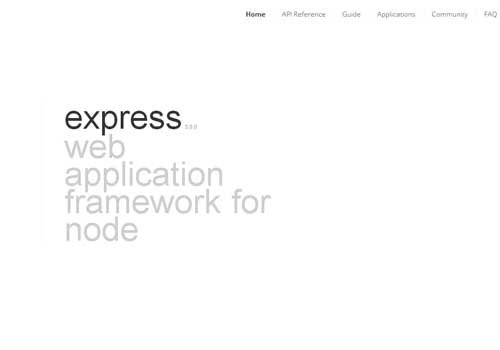 Express Framework ~ 43 Useful and Time Saving Web Development Kits and Frameworks