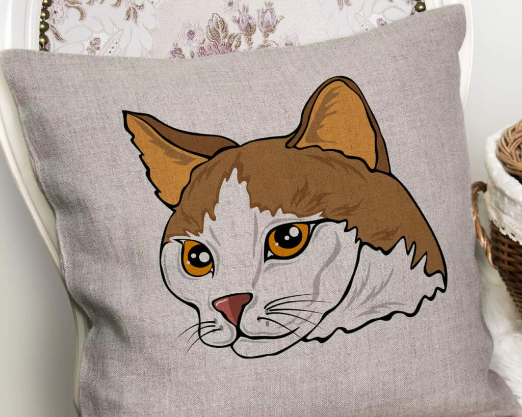 2 - Cat Face SVG Designs Bundle